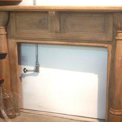 Solid Wood Fireplace Mantle