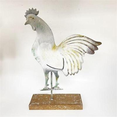 Lot 006   1 Bid(s)
Metal Rooster Accent Decor
