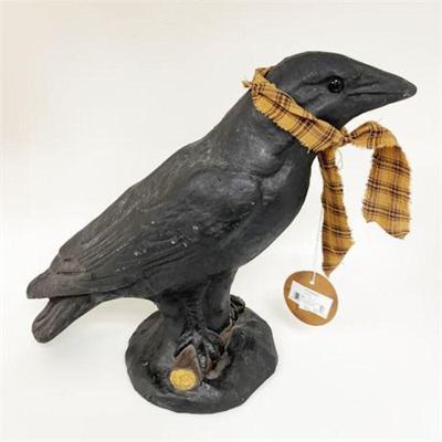 Lot 001   2 Bid(s)
Ragon House Black Raven Bird Figurine