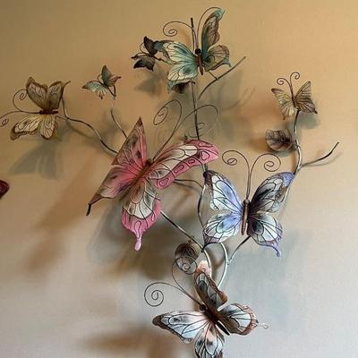 Metal art Butterfly wall decor