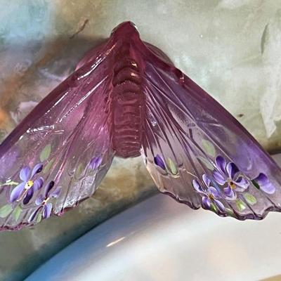 Lenox art glass butterfly