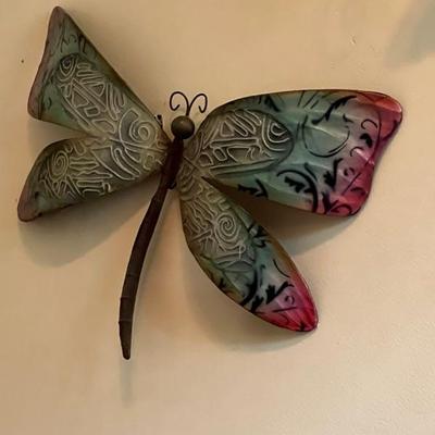 Metal art butterfly
