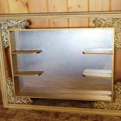 Hollywood Regency shelf