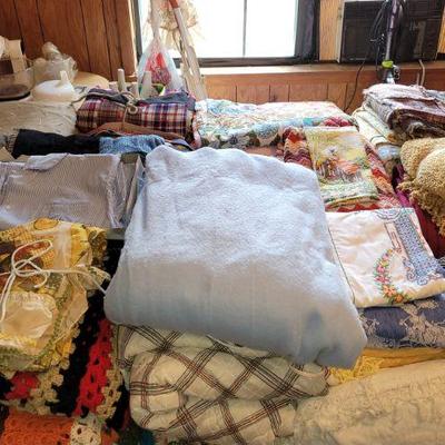 Handmade linens/ quilts 
