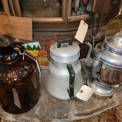 Coffee pots
Cloris bottle with lid
