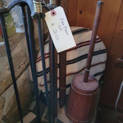 Churn
Fireplace tools9