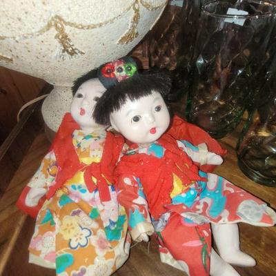 Japanese composition dolls from late 50's