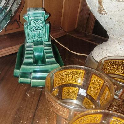 Mid century ashtray
Barware
Lamps