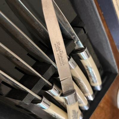 Masterpiece stainless knives