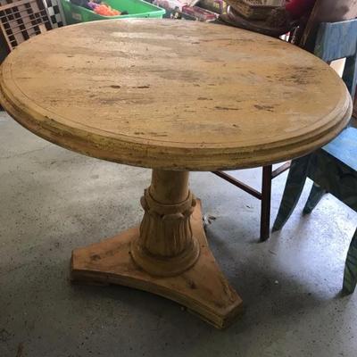 pedestal table $99
36 X 29