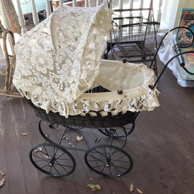doll carriage $125