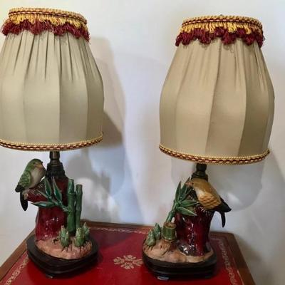 pair of lamps $240
