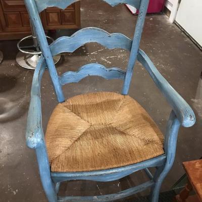 rush chair $30