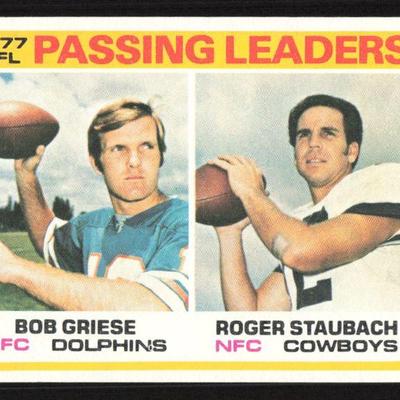 BOB GRIESE AND ROGER STAUBACH