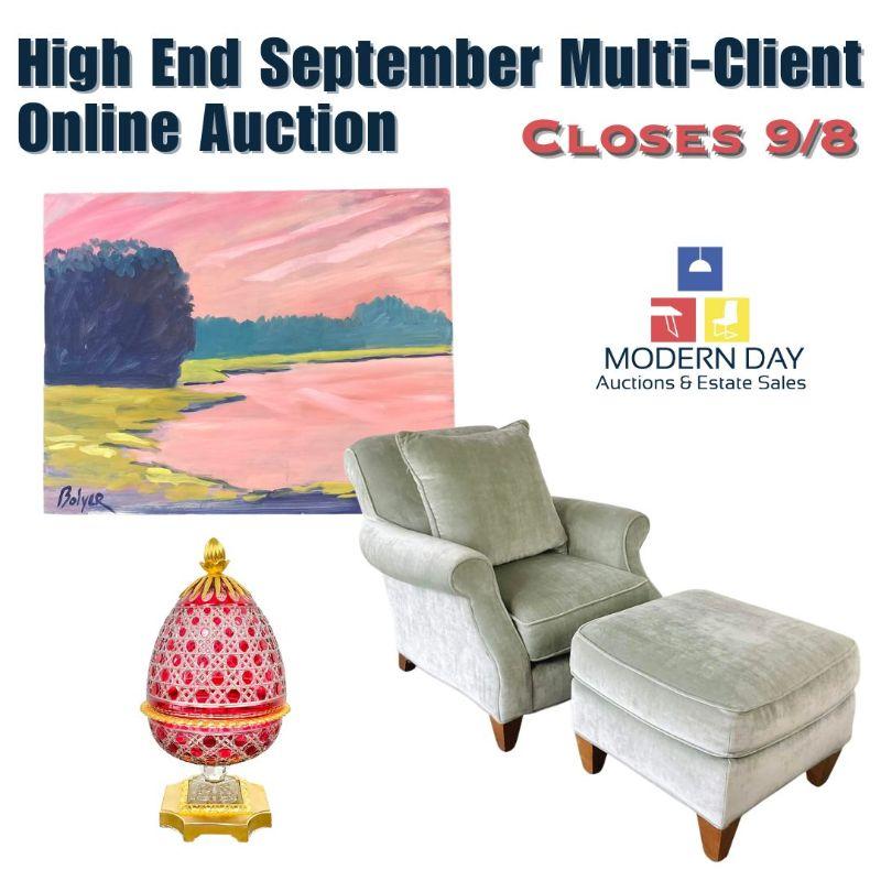 High End September Multi Client Online Auction