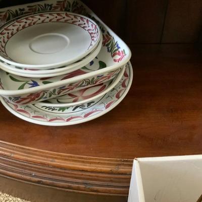 Selection of Portmerion Welsh Dresser Dinnerware.