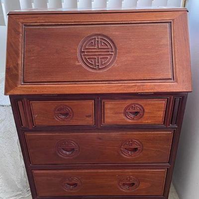 MFL019 Asian Style Rosewood? Desk With Drawers