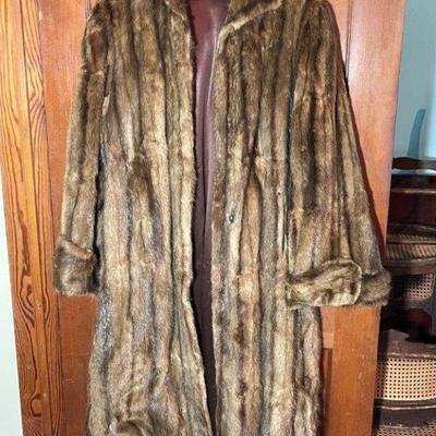 Mink coat
