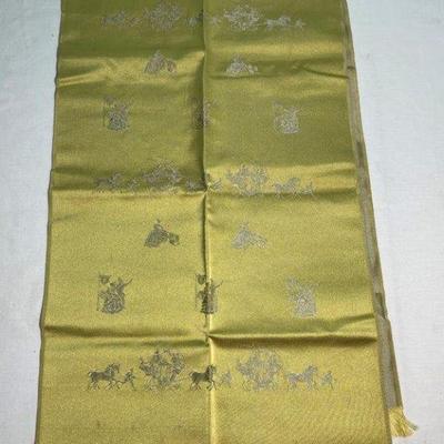 Vtg Silk Scarf
