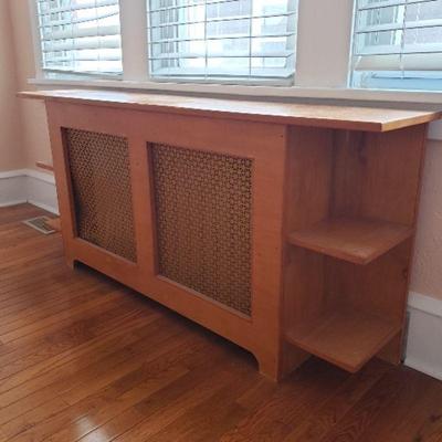 Shelved Radiator Cover