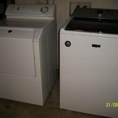 Maytag Bravos XL Washer and Maytag Atlantis Dryer