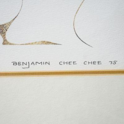 There are three Ben Chee Chee drawings. 