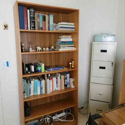 Bookcases and filing cabinets