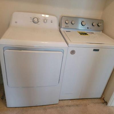GE Washer & Maytag Dryer - available for purchase now!