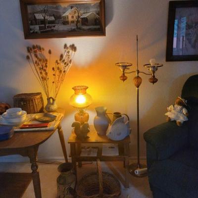 Vintage lamps & decor-MCM floor lamp SOLD!