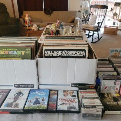 Vinyl, CDs, & DvDs