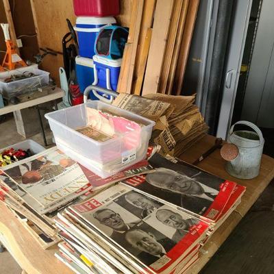 newspapers and magazines