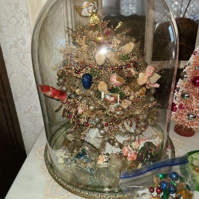 Victorian Christmas cloche