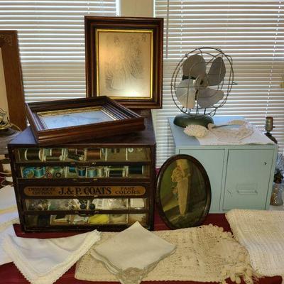 Spool cabinet and pattern file box