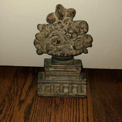 Cast iron door stop