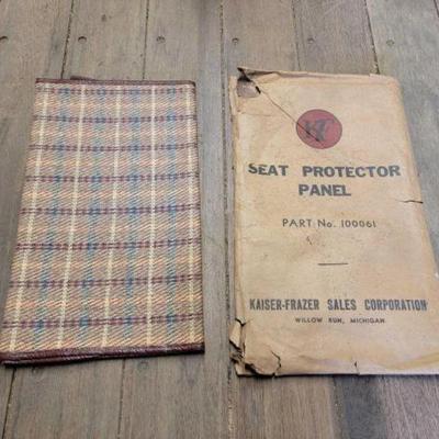 #7616 â€¢ Kaiser Frazer Seat Protector Panel
