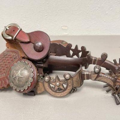 #689 â€¢ E.Garcia Spurs & Spur Straps
