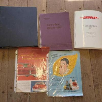 #7744 â€¢ Service Manual, Service Letter, Magazine Pages & Photos
