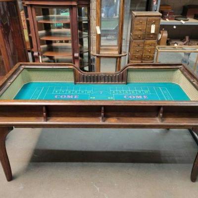#512 â€¢ Antique Craps Table
