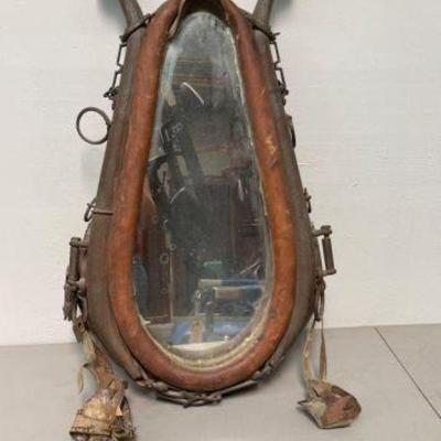 #686 â€¢ Horse Harness Mirror
