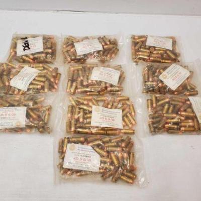 #1412 â€¢ Over 450 Rounds of 40s&w
