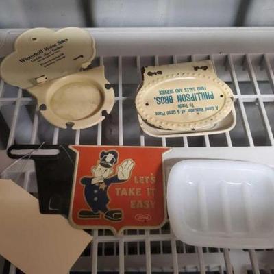 #7542 â€¢ (2) Ford Key Rack With Tray & Ford Key Holder Back No Tray
