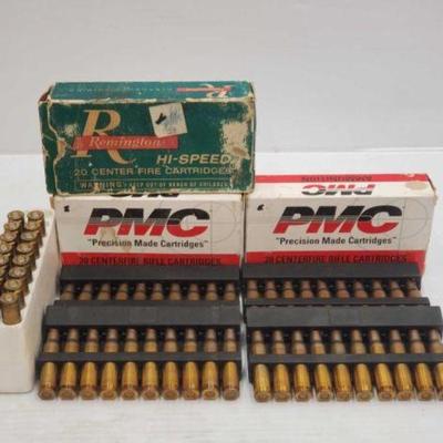 #1356 â€¢ (56) Rounds Of PMC & Remington 308 Win Ammo

