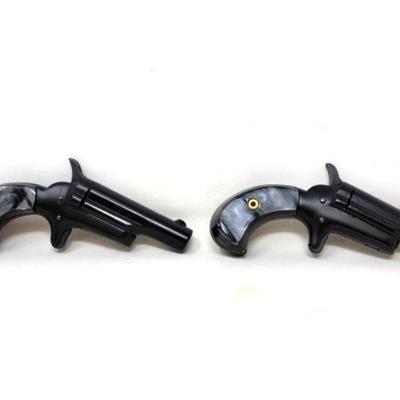 #734 â€¢ Butler Derringer .22 Pistol Pair
