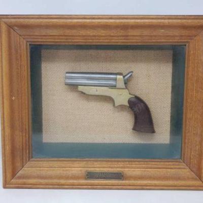 #1216 â€¢ Sharps 4 Barreled U.S. 31 Cal Rimfire Mod. 1859 Display Pistol
