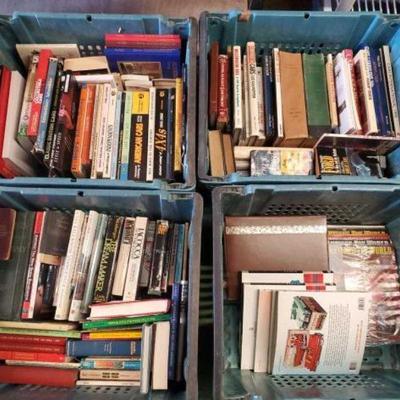 #7016 â€¢ 4 Totes of Books
