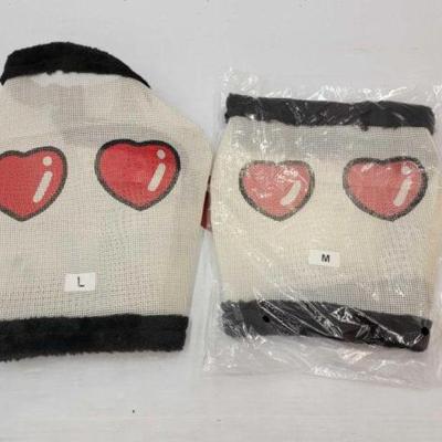 #2254 â€¢ (2) Lover Boy Mesh Fly Masks
