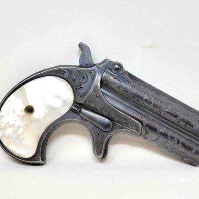 #752 â€¢ Remington Double Derringer. 45 Pistol
