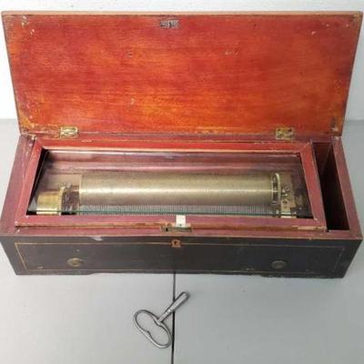 #580 â€¢ Antique Cylinder Music Player
