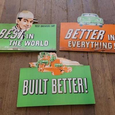 #7706 â€¢ (8) Cardboard Sale Signs
