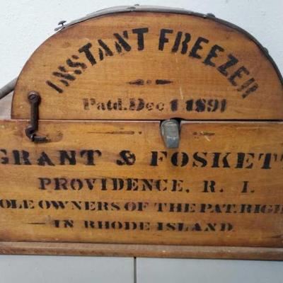 #610 â€¢ Grant & Foskett Instant Freezer
